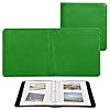 Big Photo Album Book Green 3 Ring Binder Photo Album Leather Photo Albums with 20 Pages #1