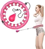 Anwendbare Personen: Im Vergleich zum herkömmlichen hula hup reife fällt der Smart Fitness hoola Reifen nicht ab. Geeignet für Personen, die Gewicht verlieren müssen / Bauchfett / Mütter nach der Geburt / Büroangestellte / Studenten! Abnehmbar, leicht zu tragen, jederzeit und überall zu trainieren, ohne den Einschränkungen der Szene zu unterliegen