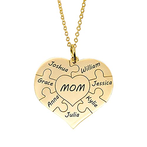 Collier puzzle personnalisé résistant en argent 925 pour ne plus oublier