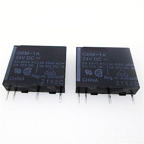 Relais G6M-1A 24V à isolation haute performance pour cartes électroniques