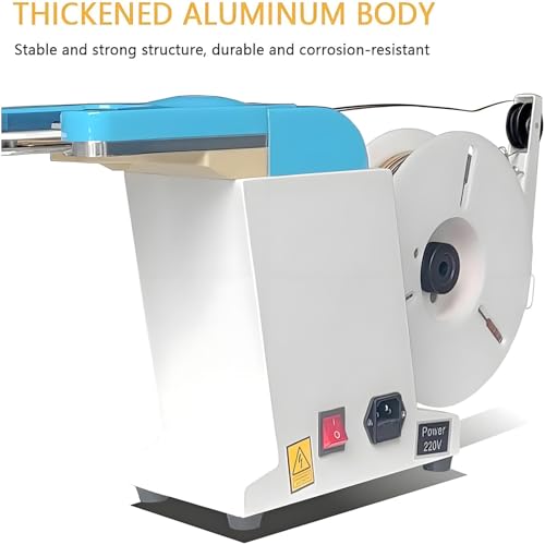 Elektrische Bindemaschine, halbmanuelles Beutelverschlussgerät zum Bündeln von 0,1-1,2 mm Durchmesser, automatische Spiralwicklung mit 200 mm Spannkreis