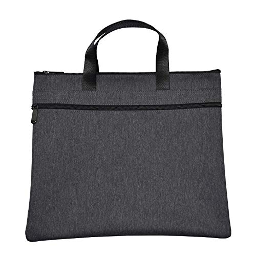 Enyuwlcm Waterproof Zipper Document Bag Handle Meeting