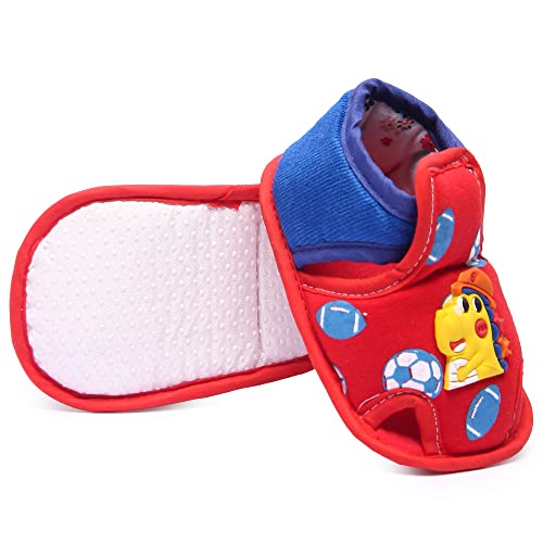 Image of Unisex Baby Boys & Girls, Infant Sandal for Newborn, First Walking Baby Sandal (6-9 Months) Navy Blue