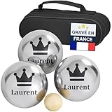 cadeau noel jeune homme ✨ ENTRETIEN : Essuyez vos boules de pétanque après utilisation. Les boules en acier nécessitent toujours un léger entretien régulier avec un chiffon huilé pour éviter l'oxydation lorsque l'on ne les utilise pas.