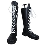YuanCos Kiyotaka Ishimaru Taka Black Long Cosplay Shoes Boots (Male US 7.5/EU40.5)
