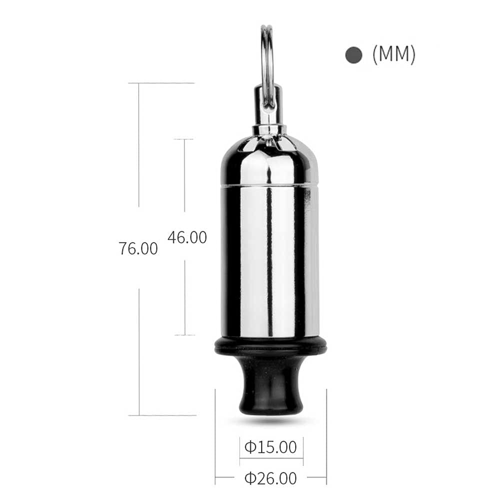 Trillerpfeife Metall Tillerpfeife Notfallpfeife Outdoor-Survival-Pfeife, Air Defense-Pfeife, Roboter-Klangalarm, Turbo-Pfeifesignal, lebensrettende Notfall-Hochfrequenz-Hochfrequenz-Erdbeben-Relief-No