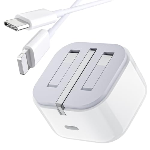 Newding 20W Fast Charger Compatible with iPhone 12 12 Pro 12 Pro Max 12 Mini 11 11 Pro/ 11 Pro Max XS XR X USB C Fast Charge Plug and Cable (2025)