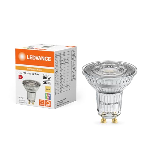 LEDVANCE LED PAR16 50 36° DIM S 6W 930 GU10
