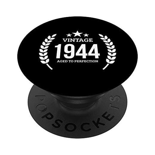 Nacido en 1944 Regalos de cumpleaños 78 años 1944 78th Birthday PopSockets PopGrip Intercambiable