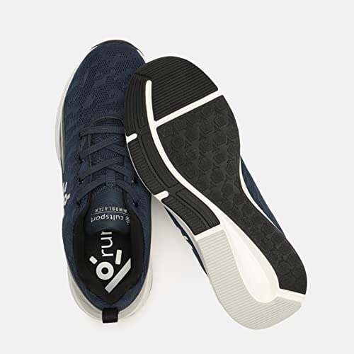 Image of CULT Men's Windblazer Running Shoes, Engineered Upper Mesh, Breathable, German Technology Insole for Cushioning, Compressed EVA Midsole for Higher Rebound, Reinforced Heel