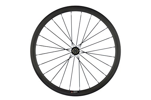 SunRise Bike 1 Pair of Road Bike Carbon 700C Clincher Wheelset Super Light Bicycle Wheels 38mm Depth (fit for Shiman0 Cassette)
