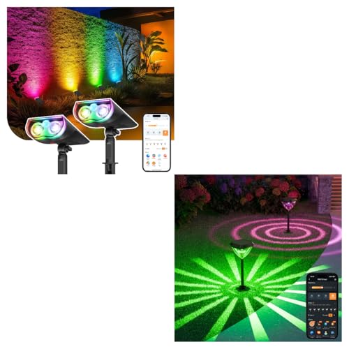 Linkind Spotlights SL5 with Smart Pathway Lights SP6C