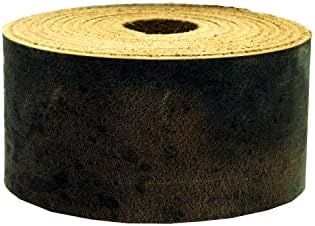 Genuine Leather Strap for Crafts, 1.8-2.0 MM Thick (4-5 oz) Green Leather Strips Ideal for DIY Belts, Crafting, Bracelets, Jewelry, Key Chains & More (Distressed Green, 1 1/2" Wide 70-72" Long)