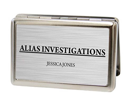 Buckle-Down Unisex-Adult's Business Card Holder-Jessica Jones, Multicolor, 4.0