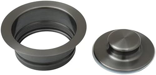 Miniatura 4 de STARSTAR Tapón de brida para fregadero de cocina, brida de eliminación de basura para ajuste orificio de drenaje estándar de fregadero de 3-12