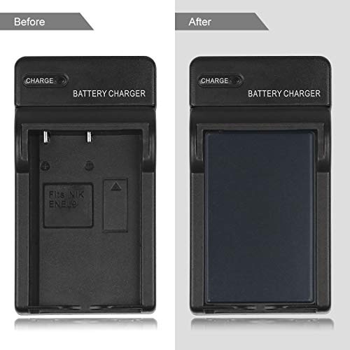 EN-EL9 EN-EL9a Battery Charger for Nikon EN-EL9 EN EL9a Battery, Nikon D40, D40X, D60, D3000, D5000 Cameras - Thumbnail 6