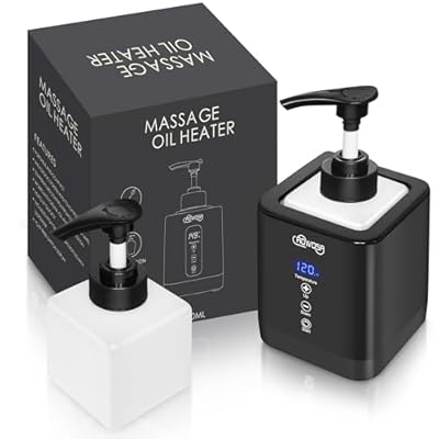 Massage Oil Warmer Bottle