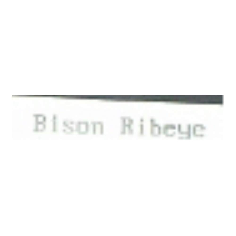 Great Range Bison Boneless Bison Ribeye Steak