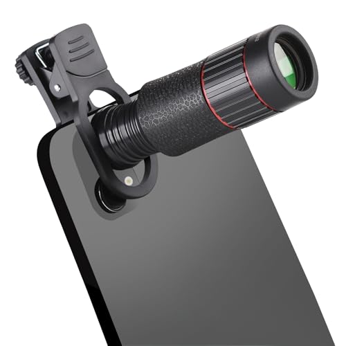 Telephoto Lens for iPhone and Android 32X Long Time Focus Zoom Phone Camera Lens with Phone Clip for Picture and Video Shooting by MoYinG - Image 2
