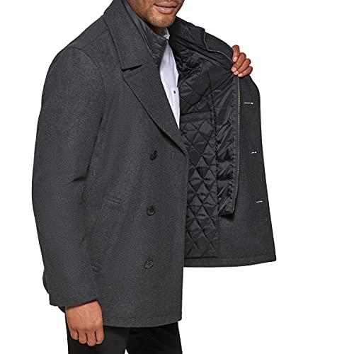 Levi's Men's Wool Classic Double-Breasted Peacoat Jacket2