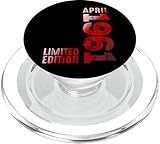 Photo Gallery aprile 1961 anno leggendario 1961 retro 1961 vintage 1961 popsockets popgrip per magsafe Photo Gallery aprile 1961 anno leggendario 1961 retro 1961 vintage 1961 popsockets popgrip per magsafe