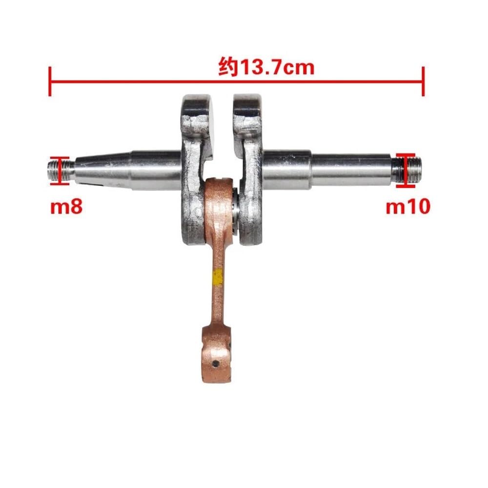 Kit de Sello de Aceite de biela de cigüeñal Apto for Piezas de Repuesto de Motor de Motosierra de Gas 4500 5200 IE52