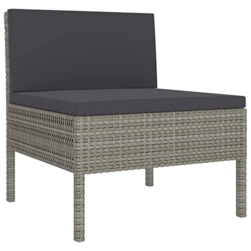 Haillusty Upgrade Your Patio With The Modern And Weather-Resistant 11 Piece Lounge Set - Includes Large Sectional Sofa Armchairs Ottomans And Coffee Table - Perfect For Outdoor Living Spaces #TOP2
