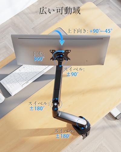 MOUNTUP PCモニターアーム MU0004 の商品画像 3