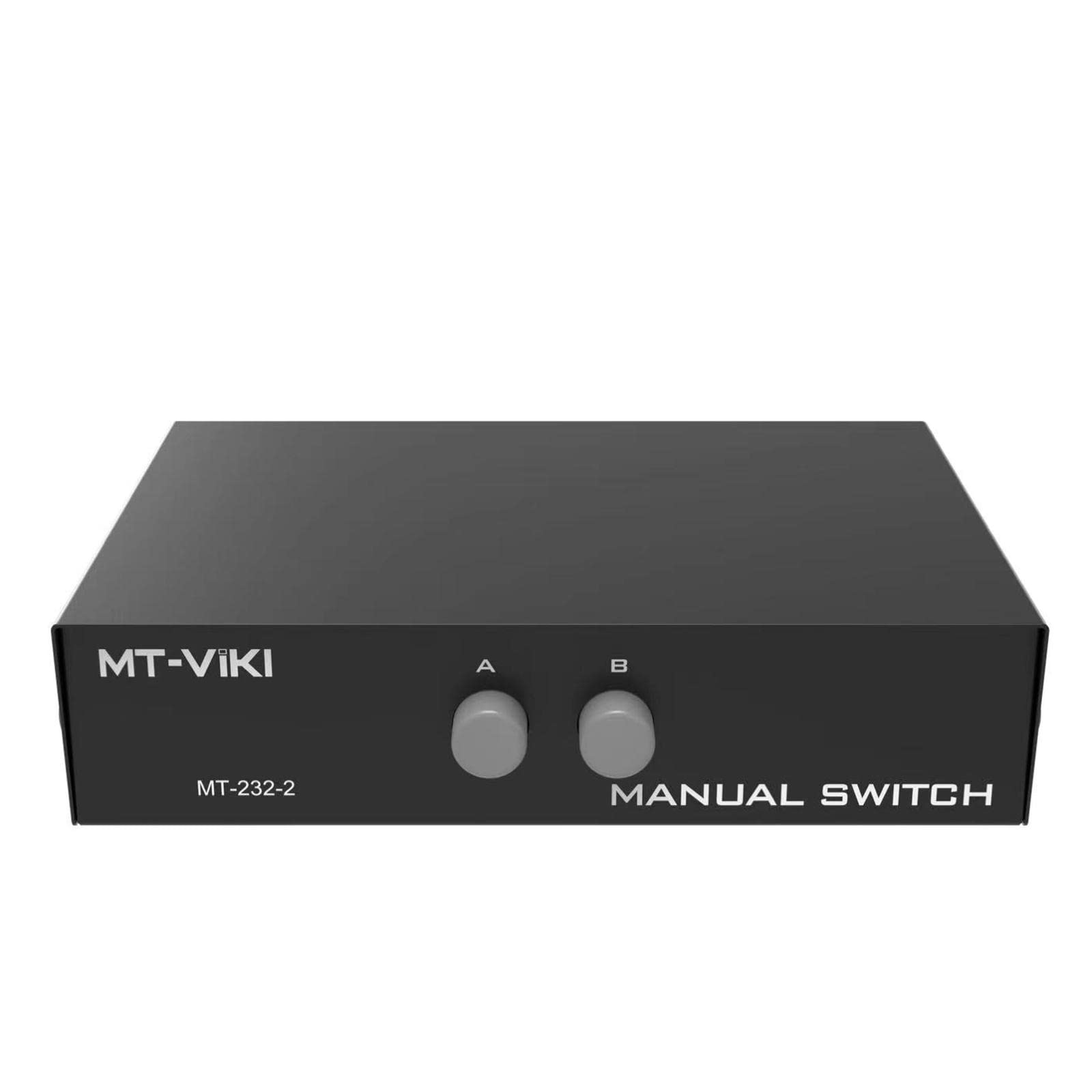 saz dekor DB 9 Pin Male Female Connector Serial 2 Port RS232 Data Sharing Switch-picture-19