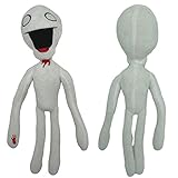 Hotiego 15.7' Upgraded Head Plush Cartoon Cat Stuffed Plushie Toy Soft Navy Home Sofa Decor...