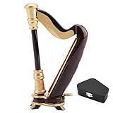 ESTILO: este modelo de arpa es una réplica del arpa real, su exquisita apariencia y diseño novedoso crean una atmósfera musical fuerte para su espacio y resaltan su estilo musical.