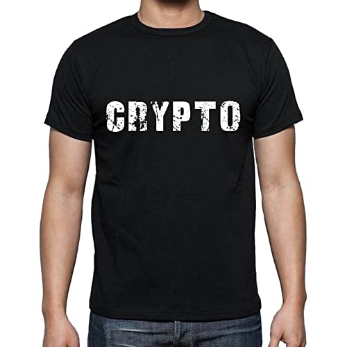 Men's Graphic T-Shirt Crypto Eco-Friendly Limited Edition Short Sleeve Tee-Shirt Vintage Birthday Gift Novelty