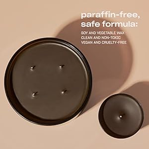 Instant Karma Luxury Scented Candle by Snif Dark and Dreamy Scent 50 Hours 100 Cotton Fiber Wicks Soy Wax Blend Non Toxic Vegan 85 oz