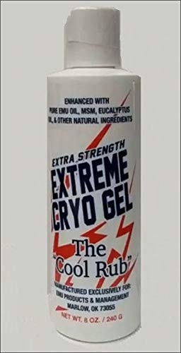 FVLFIL MELORY Cedar Ridge Emu Extreme Cryo Gel - 8 oz Bottle