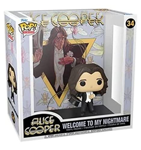 Funko Pop! Albums: Alice Cooper - Wtmn - Figuras Miniaturas Coleccionables Para Exhibición - Idea De Regalo - Mercancía Oficial - Juguetes Para Niños Y Adultos - Muñeco Para Coleccionistas