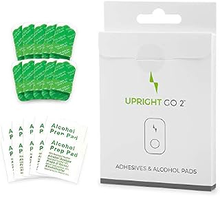 Upright GO2 Additional Adhesive Replacement Pack | Reusable Adhesive, 10 Pack