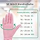 SF Nitrilhandschuhe XS Rosa – 100 Stück Einweghandschuhe, Einmalhandschuhe, Medizinische Handschuhe, Puderfrei, Latexfrei, Handschuhe Einweg zum Kochen, Putzen, für Medizin, Küche, Kosmetik, Haushalt