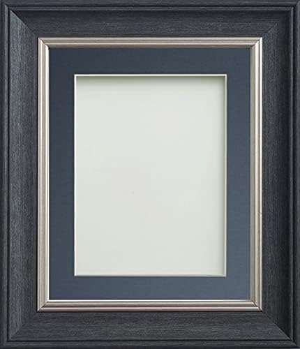 Frame Company Drummond Range Charcoal Picture Photo Frame with Mount * Choice of Sizes* NEW