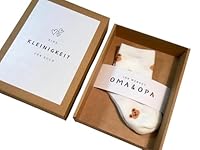 Schwangerschaft verkünden | Du wirst Oma | Du wirst Opa | Ihr werdet Oma & Opa | Baby Verkündung | Ihr werdet Oma und Opa mit Babysocken | Weiß mit Bären