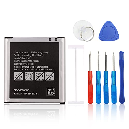 SwarKing Replacement Battery Compatible with Samsung Galaxy Xcover 3 SM-G388 EB-BG388BBE with Toolkit