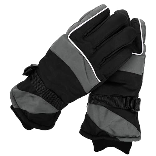 Guantes de esqui calidos impermeables cortavientos para exteriores