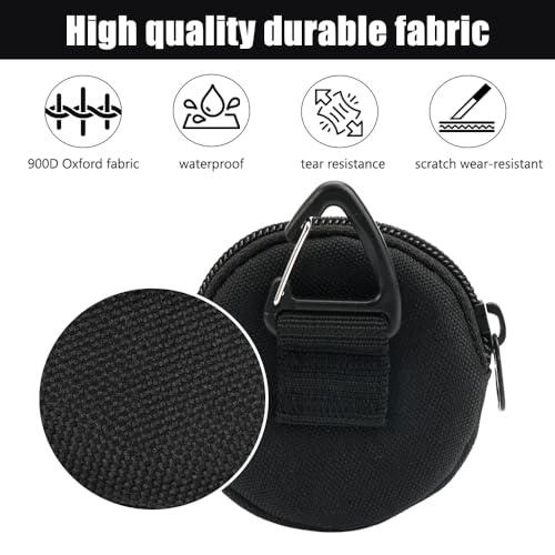 2 Stück Tragbar Futterbeutel Hundetraining Klein, Hunde Leckerlitasche, Pet Walking Bag für Hund und Katze, Wiederverwendbar für Reisen, Spaziergang Haustiere, Kann Münzen, Schlüssel