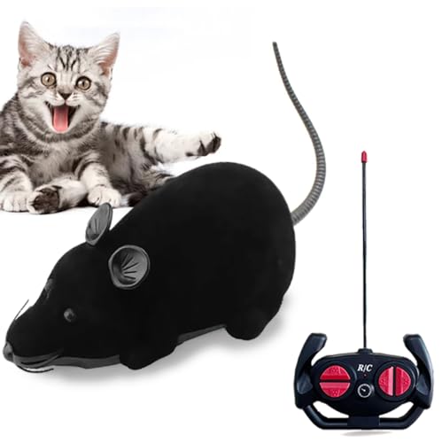 Y Trick Rats For Cat Funny Toy (black)