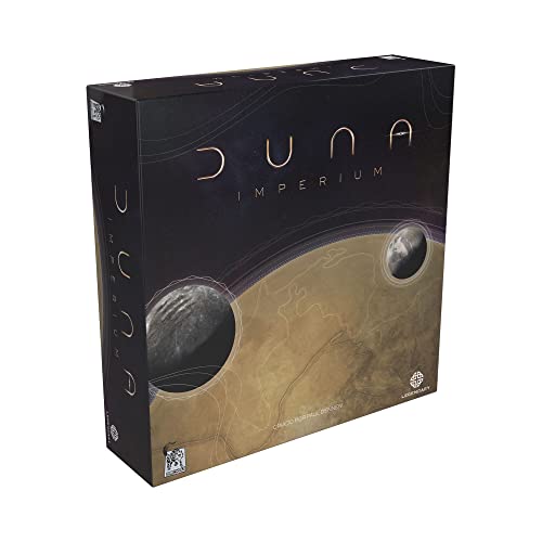 Galápagos Jogos Duna: Imperium, Jogo de Tabuleiro para Amigos, 1 a 4 jogadores, 60-120 min, Modelo: