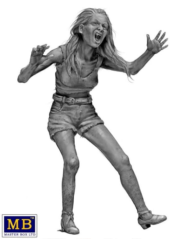 Masterbox 1:35 - Zombieland, Kit No. 4, Unpainted, 1:35 scale - Image 3