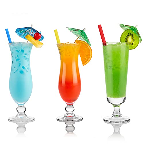 Alink 1000 Count Assorted Colored Plastic Disposable Drinking Straws, Individually Wrapped Straight Party Straws - 7.75" X 0.23" #TOP4