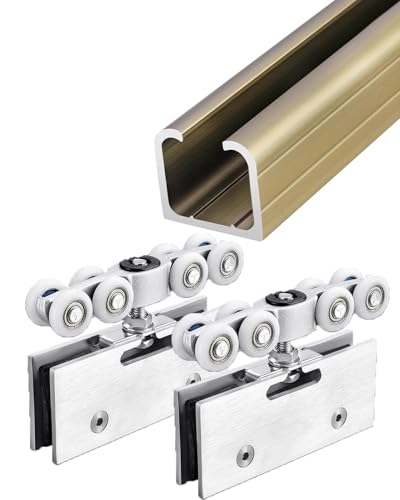 Herrajes Puertas Correderas Granero Doble Marca Minglez