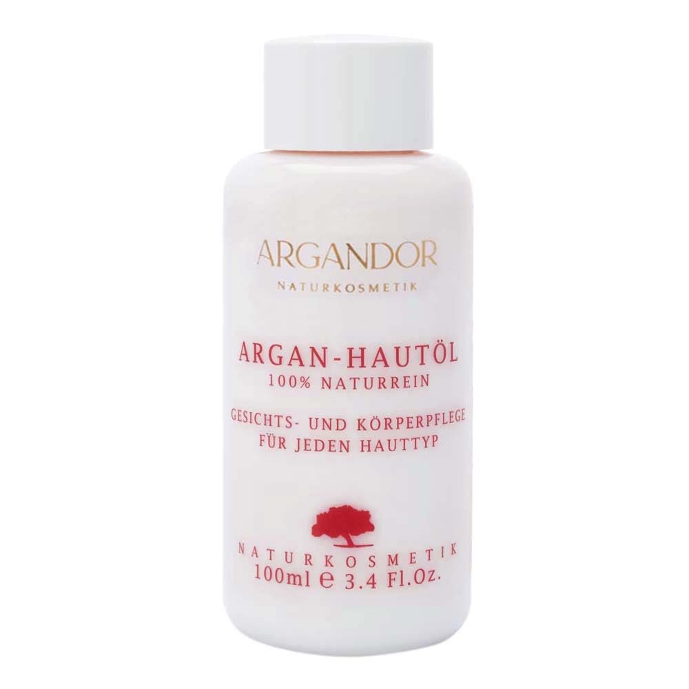 ARGANDOR Bio ArgandOr Argan-Hautöl, handgepresst, 100% rein, (2 x 100 ml)