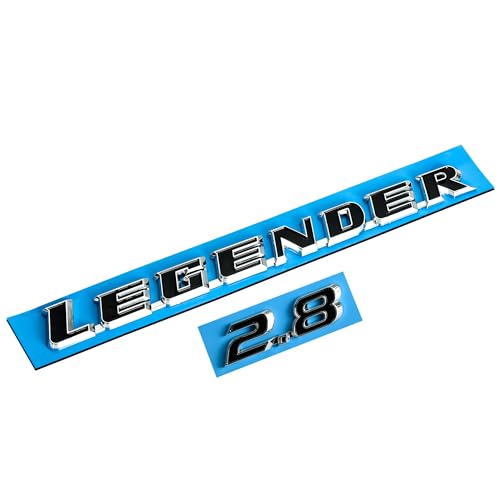 Image of KMH Logo Emblem Plate (LEGENDER 2.8) Rear Logo for Toyota FORTUNER 2020