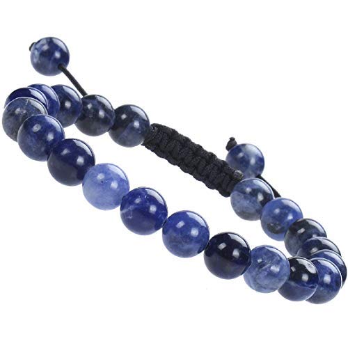 Bracelet en sodalite pour séance de yoga et méditation chakra reiki
